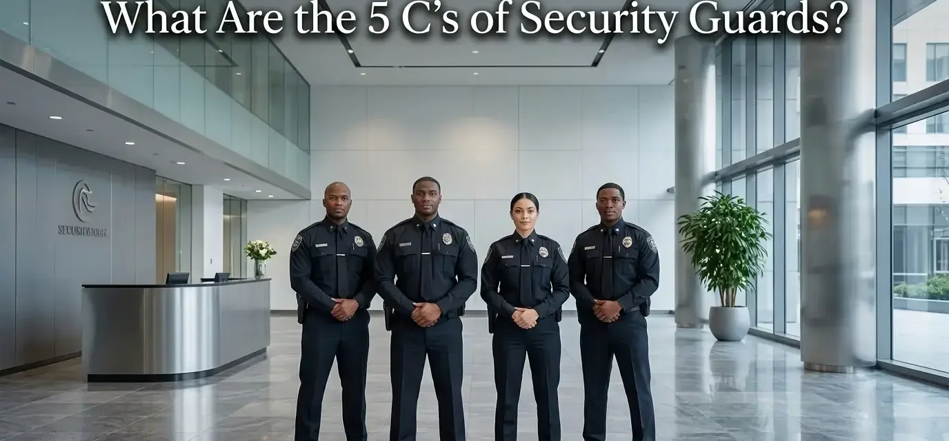 What Are the 5 C’s of Security Guards