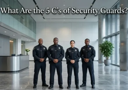 What Are the 5 C’s of Security Guards