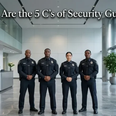 What Are the 5 C’s of Security Guards