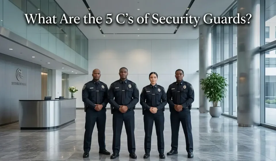 What Are the 5 C’s of Security Guards